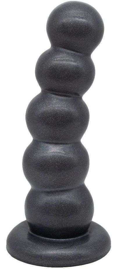 картинка Черная насадка-плаг на харнесс PLATINUM 7 - 19,5 см. от магазина Без Проблем