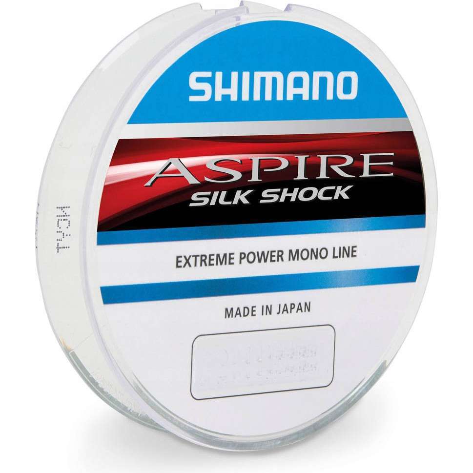 картинка Леска плетёная SHIMANO ASPIRE SILK SHOCK 150м прозрачная 0,20мм 4,4кг ASSS15020 от магазина Без Проблем