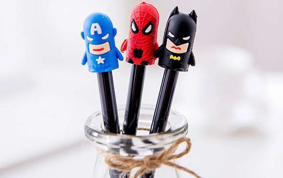 картинка Ручка «Superheroes» от магазина Без Проблем