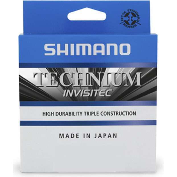 картинка Леска плетёная SHIMANO TECHNIUM INVISI 150м прозрачная 0,355мм 12кг TECINV15035 от магазина Без Проблем