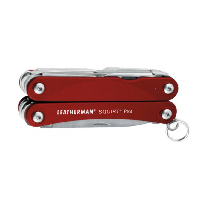 картинка Мультитул LEATHERMAN SQUIRT PS4 RED 831228 в подарочной упаковке от магазина Без Проблем