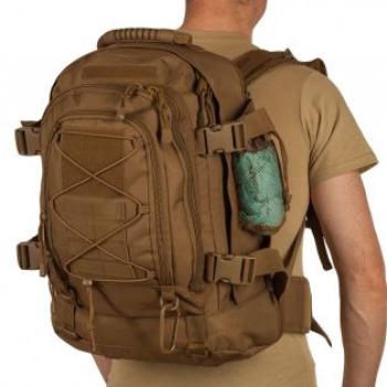 картинка Армейский тактический рюкзак с гидратором 3-Day Outback (Coyote) от магазина Без Проблем
