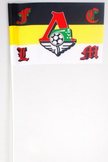 картинка Имперский флаг ФК Локомотив в ассортименте от магазина Без Проблем