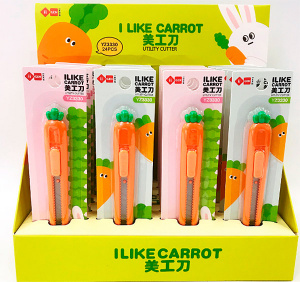 картинка Канцелярский нож «Морковка» от магазина Без Проблем