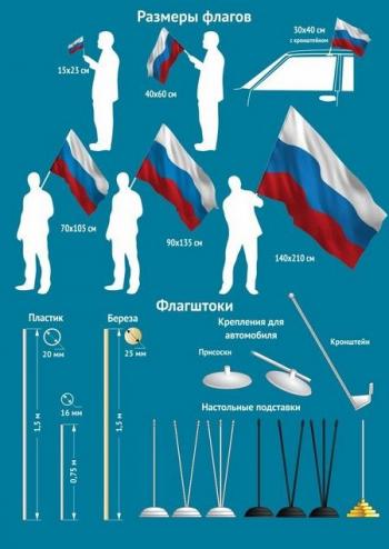 картинка Флаг ФСБ Дзержинский (размеры разные) от магазина Без Проблем