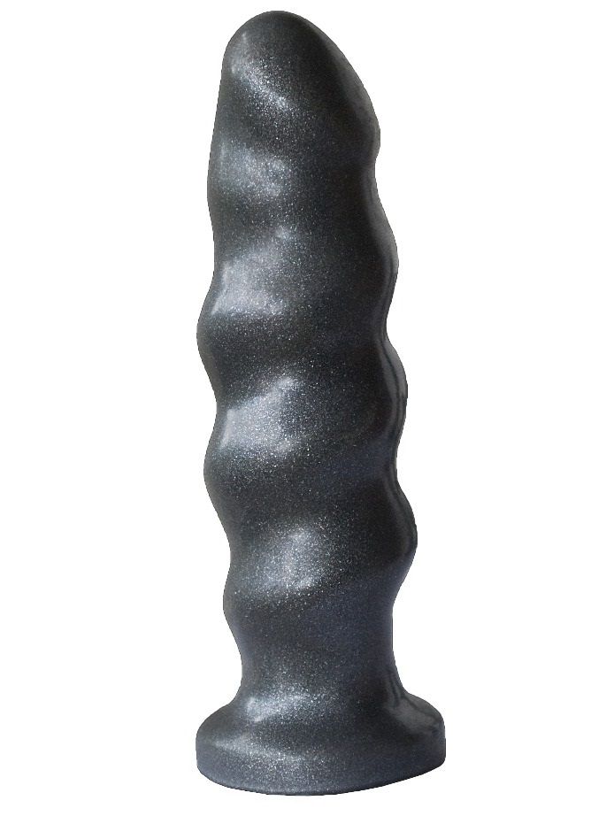 картинка Черная насадка на трусики харнесс Platinum - 16 см. от магазина Без Проблем
