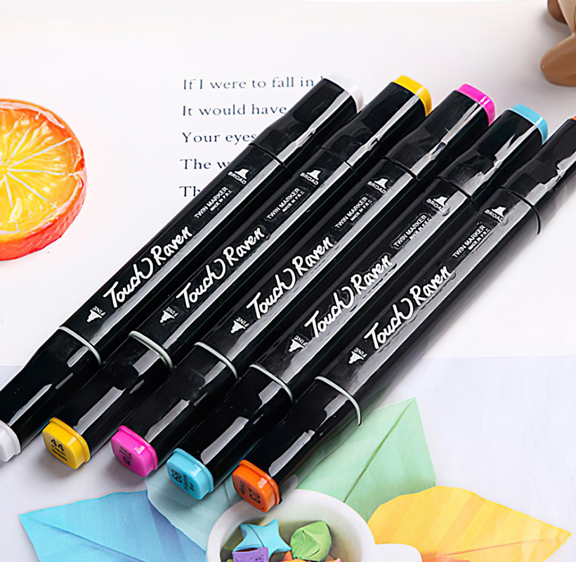 картинка Набор двусторонних маркеров «Colorful day» от магазина Без Проблем