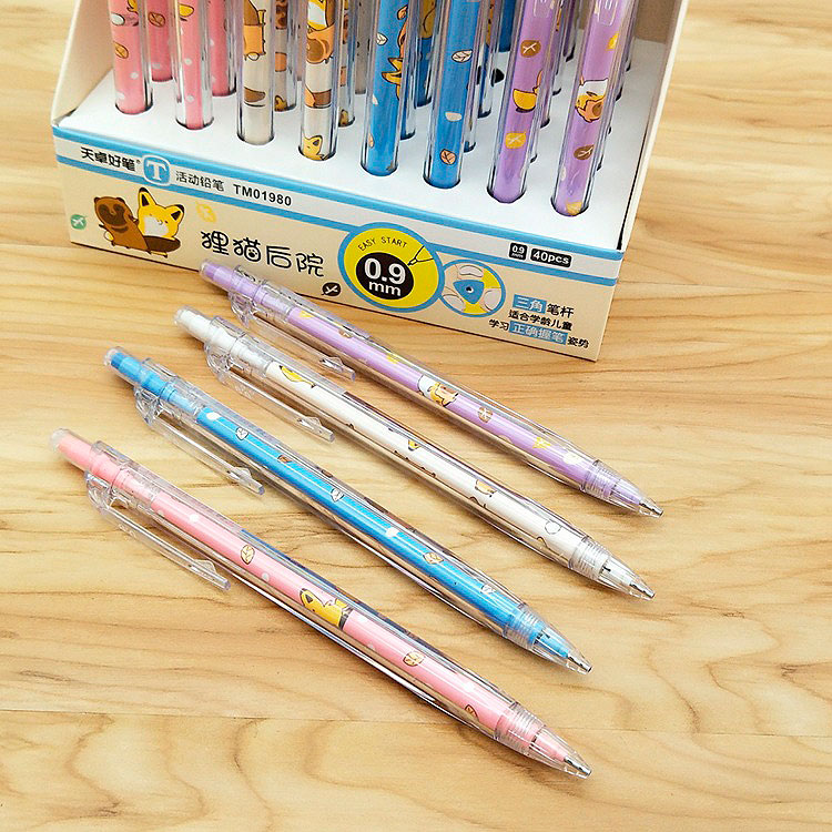 картинка Автоматический карандаш «Лисенок и енот» от магазина Без Проблем