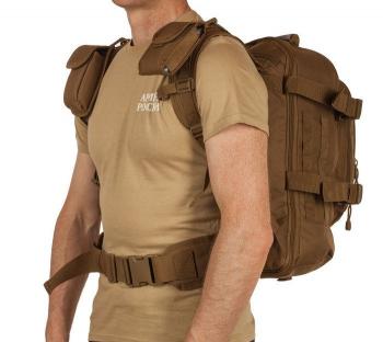 картинка Армейский тактический рюкзак с гидратором 3-Day Outback (Coyote) от магазина Без Проблем