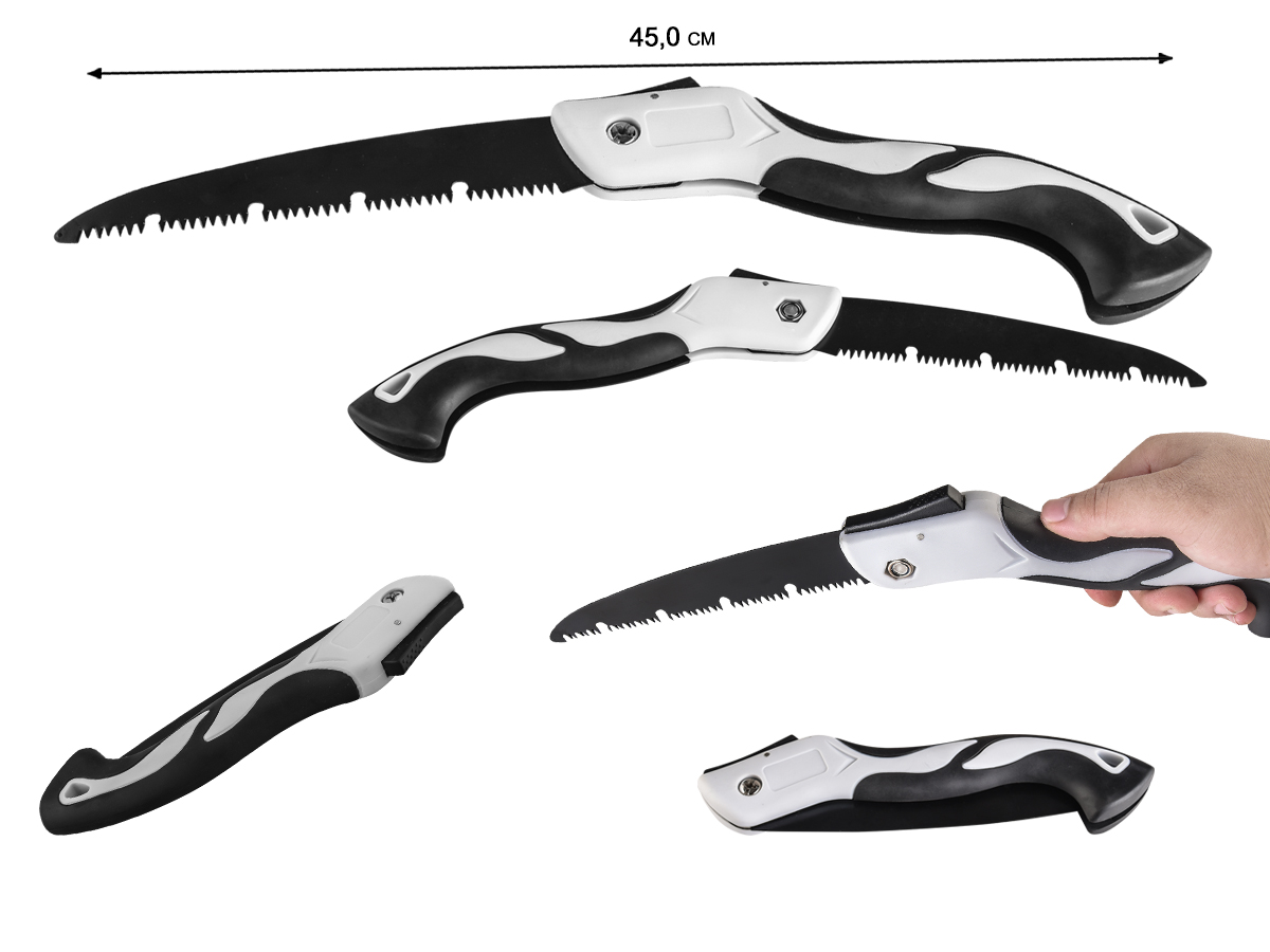 картинка Складная ножовка по дереву Pigin Folding Saw 450 SK5 от магазина Без Проблем