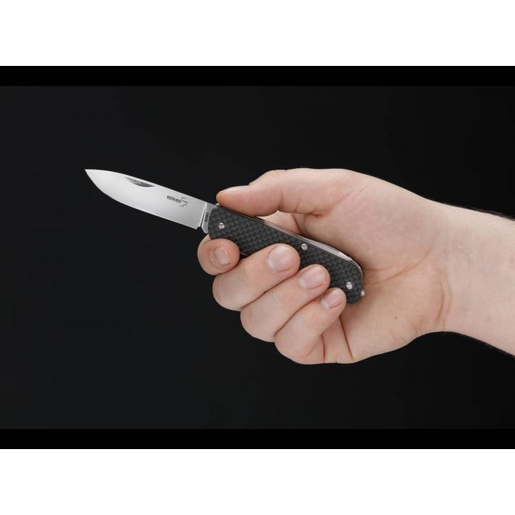 картинка Нож BOKER TECH TOOL CARBON 5 BK01BO824 от магазина Без Проблем