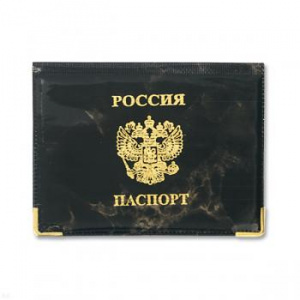картинка Обложка ПВХ Паспорт (горизонтальная) (цвета в асс.) от магазина Без Проблем