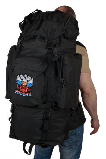 картинка Большой Тактический Рюкзак Max Fuchs с эмблемой "Россия" от магазина Без Проблем