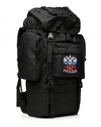 картинка Большой Тактический Рюкзак Max Fuchs с эмблемой "Россия" от магазина Без Проблем