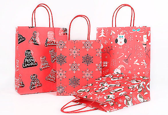 картинка Подарочный пакет «Новогоднее настроение» средний от магазина Без Проблем