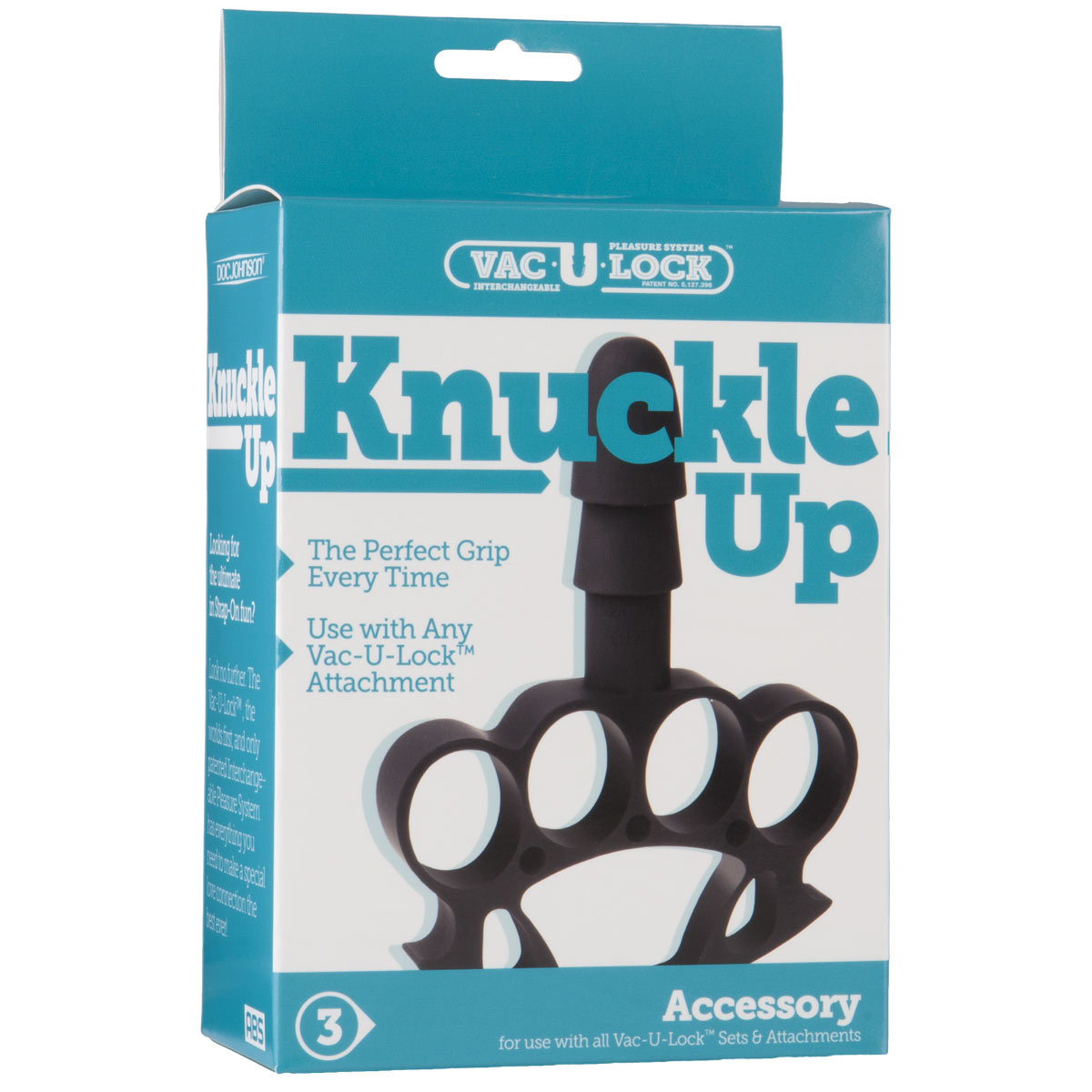 картинка Кастет с штырьком для насадок Vac-U-Lock Knuckle Up от магазина Без Проблем