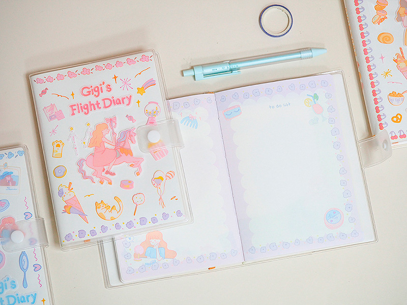 картинка Блокнот «Gigi's flight diary» от магазина Без Проблем