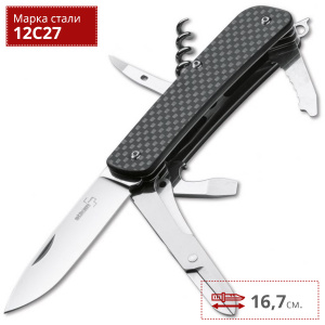 картинка Нож BOKER TECH TOOL CARBON 3 BK01BO823 от магазина Без Проблем