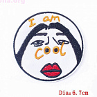 картинка Нашивка «I am cool» магазин Без Проблем являющийся официальным дистрибьютором в России 