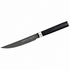 картинка Нож для стейка SAMURA MO-V STONEWASH SM-0031B/K магазин Без Проблем являющийся официальным дистрибьютором в России 