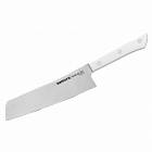 картинка Нож кухонный накири SAMURA HARAKIRI SHR-0042W магазин Без Проблем являющийся официальным дистрибьютором в России 
