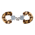 картинка Наручники с леопардовым мехом Furry Fun Cuffs Leopard магазин Без Проблем являющийся официальным дистрибьютором в России 