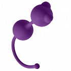 картинка Фиолетовые вагинальные шарики Emotions Foxy магазин Без Проблем являющийся официальным дистрибьютором в России 