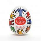 картинка Мастурбатор-яйцо Keith Haring EGG DANCE магазин Без Проблем являющийся официальным дистрибьютором в России 