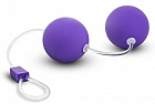 картинка Фиолетовые вагинальные шарики Bonne Beads магазин Без Проблем являющийся официальным дистрибьютором в России 