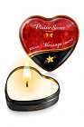 картинка Массажная свеча с ароматом ванили Bougie Massage Candle - 35 мл. магазин Без Проблем являющийся официальным дистрибьютором в России 